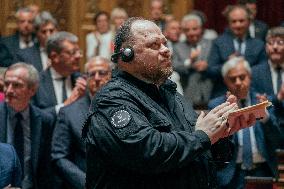 Speech of the President of the Rada Ruslan Stefanchuk at the french senat - Paris AJ