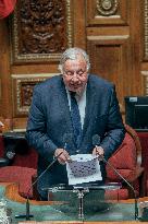 Speech of the President of the Rada Ruslan Stefanchuk at the french senat - Paris AJ