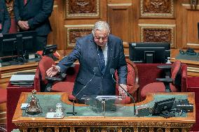 Speech of the President of the Rada Ruslan Stefanchuk at the french senat - Paris AJ