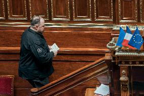 Speech of the President of the Rada Ruslan Stefanchuk at the french senat - Paris AJ