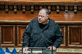 Speech of the President of the Rada Ruslan Stefanchuk at the french senat - Paris AJ