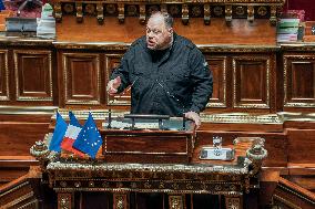 Speech of the President of the Rada Ruslan Stefanchuk at the french senat - Paris AJ