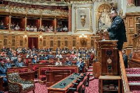 Speech of the President of the Rada Ruslan Stefanchuk at the french senat - Paris AJ