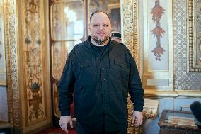 Speech of the President of the Rada Ruslan Stefanchuk at the french senat - Paris AJ