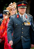 Royals Visit Cavalry Regiment of The Royal Netherlands Army - Amersfoort