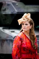 Royals Visit Cavalry Regiment of The Royal Netherlands Army - Amersfoort