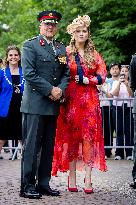 Royals Visit Cavalry Regiment of The Royal Netherlands Army - Amersfoort