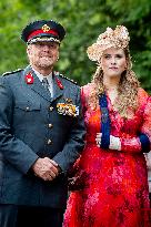 Royals Visit Cavalry Regiment of The Royal Netherlands Army - Amersfoort