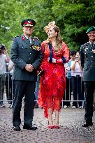 Royals Visit Cavalry Regiment of The Royal Netherlands Army - Amersfoort