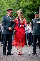 Royals Visit Cavalry Regiment of The Royal Netherlands Army - Amersfoort