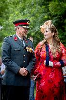 Royals Visit Cavalry Regiment of The Royal Netherlands Army - Amersfoort