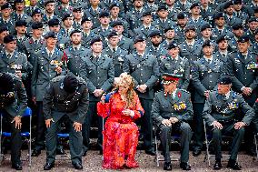 Royals Visit Cavalry Regiment of The Royal Netherlands Army - Amersfoort