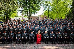 Royals Visit Cavalry Regiment of The Royal Netherlands Army - Amersfoort