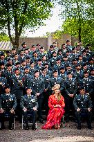 Royals Visit Cavalry Regiment of The Royal Netherlands Army - Amersfoort
