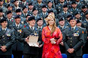 Royals Visit Cavalry Regiment of The Royal Netherlands Army - Amersfoort