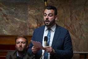 Questions to the government at the National Assembly in Paris FA