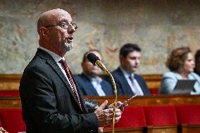 Questions to the government at the National Assembly in Paris FA