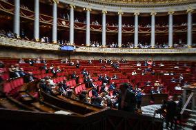 Questions to the government at the National Assembly in Paris FA