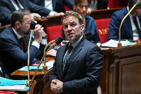 Questions to the government at the National Assembly in Paris FA