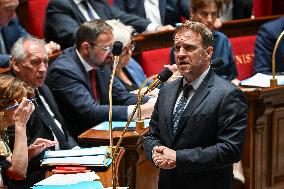 Questions to the government at the National Assembly in Paris FA