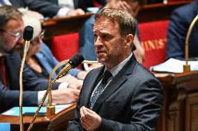 Questions to the government at the National Assembly in Paris FA