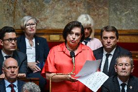 Questions to the government at the National Assembly in Paris FA