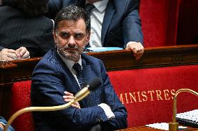 Questions to the government at the National Assembly in Paris FA