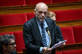 Questions to the government at the National Assembly in Paris FA