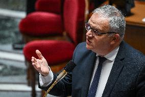 Questions to the government at the National Assembly in Paris FA