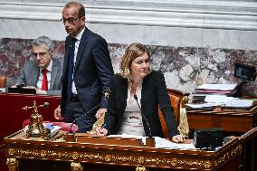 Questions to the government at the National Assembly in Paris FA