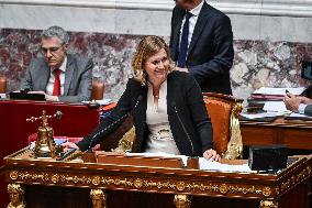 Questions to the government at the National Assembly in Paris FA