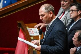 Questions to the government at the National Assembly in Paris FA