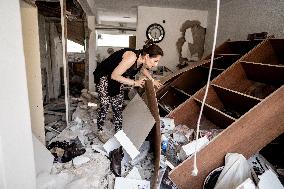 Iran Ballistic Missile hit Bnei Brak - Israel
