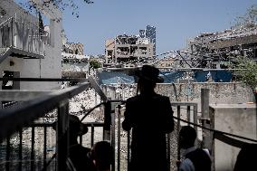 Iran Ballistic Missile hit Bnei Brak - Israel