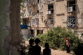 Iran Ballistic Missile hit Bnei Brak - Israel