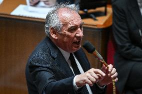 Questions to the government at the National Assembly in Paris FA