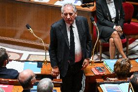 Questions to the government at the National Assembly in Paris FA