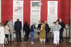 Inauguration Of The Presentation Of The Manuscript Of General De Gaulle