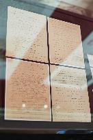 Inauguration Of The Presentation Of The Manuscript Of General De Gaulle