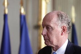 Inauguration Of The Presentation Of The Manuscript Of General De Gaulle