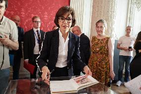 Inauguration Of The Presentation Of The Manuscript Of General De Gaulle