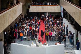 Colombian Congress Holds a Mass for Senator Miguel Uribe Turbay