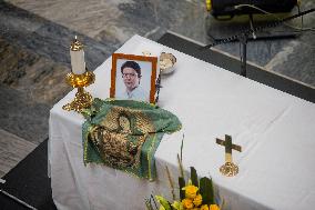 Colombian Congress Holds a Mass for Senator Miguel Uribe Turbay