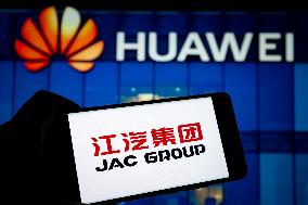 Illustration JAC GROUP HUAWEI