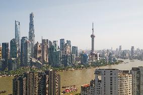 Shanghai Huangpu River Lujiazui