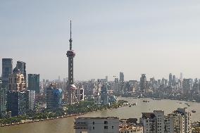 Shanghai Huangpu River Lujiazui