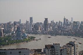 Shanghai Huangpu River Lujiazui