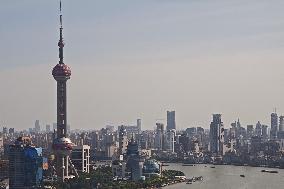 Shanghai Huangpu River Lujiazui