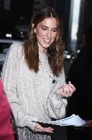Allison Williams At Stephen Colbert - NYC