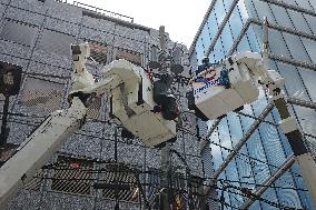Image of electrical installation and replacement of electrical equipment